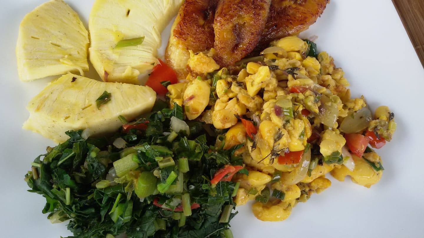 Jamaican breakfast