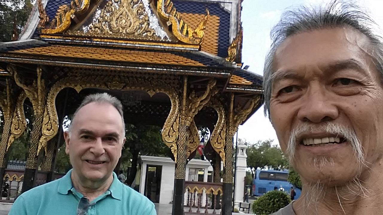 With Mike Morrissey in Bangkok
